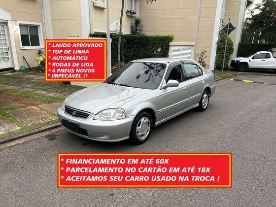 HONDA CIVIC 1.6 EX 16V GASOLINA 4P AUTOMÁTICO